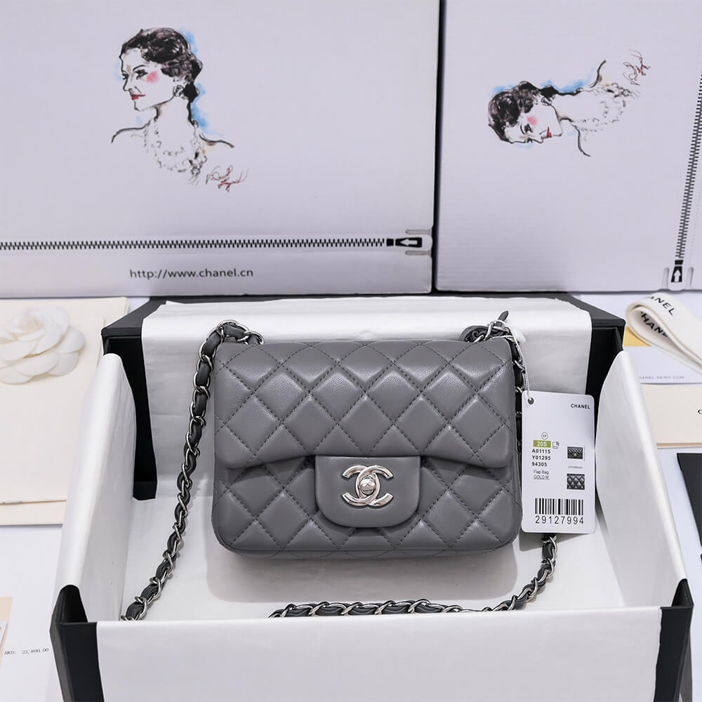 Ch*el mini flap bag