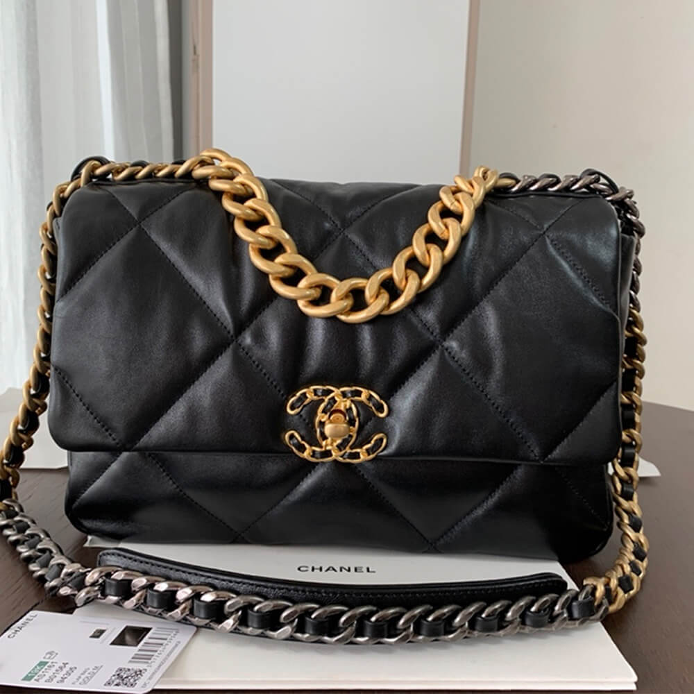 Ch*el 19 large handbag