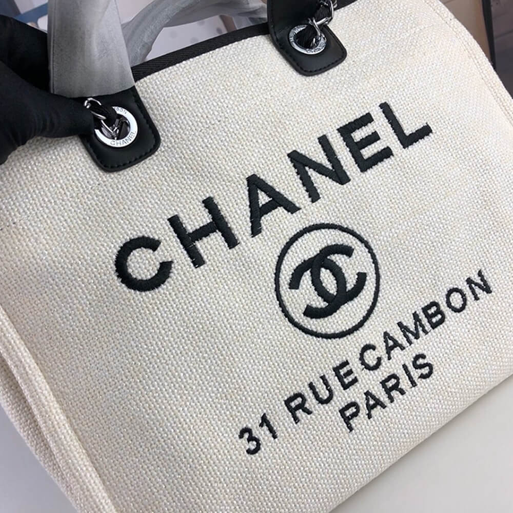 Ch*el deauville large tote