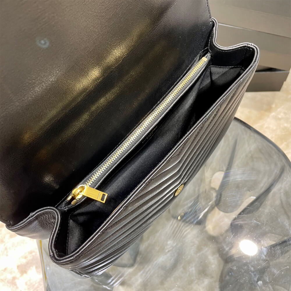 YSL COLLEGE LARGE CHAIN BAG