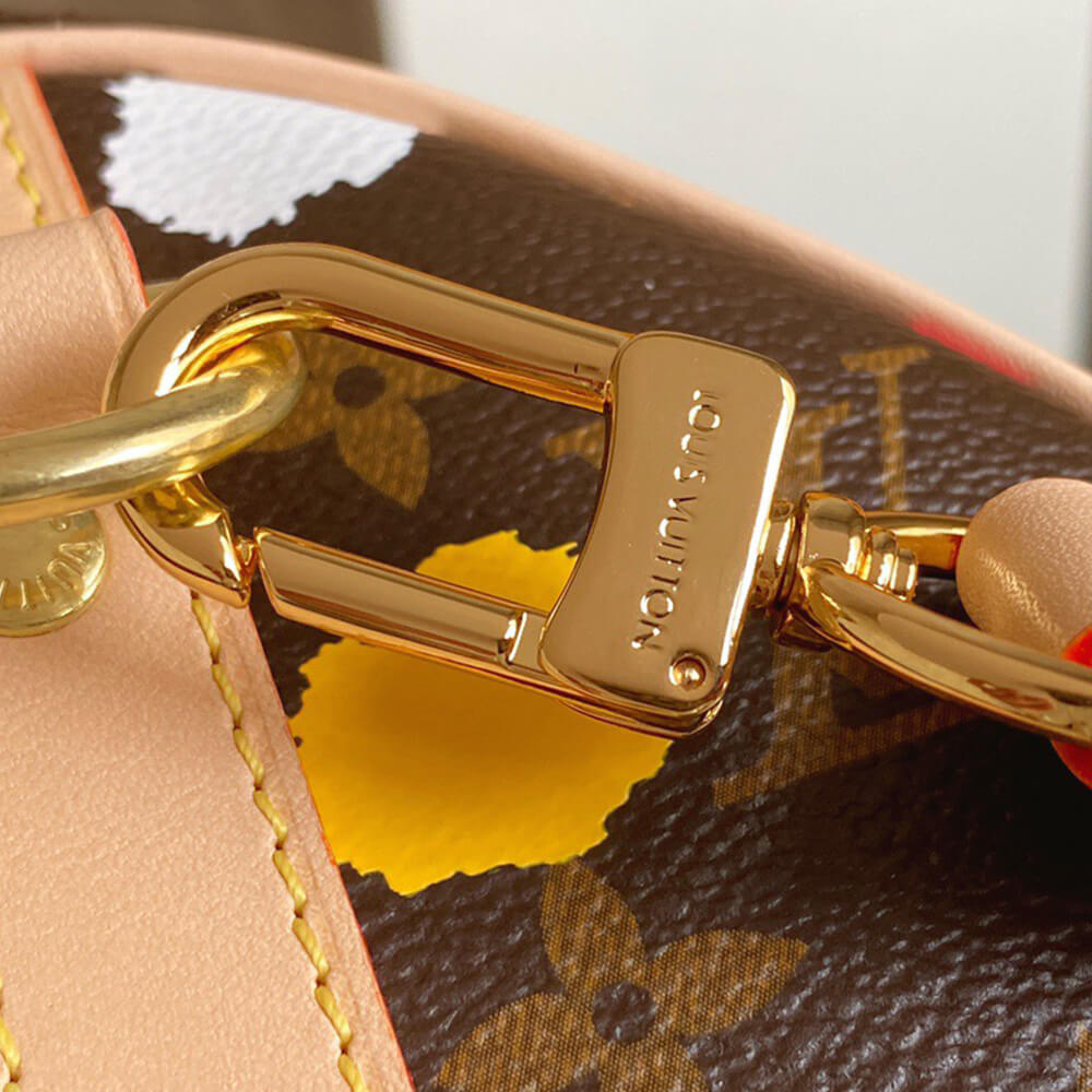LV x YK Speedy Bandouliere 25