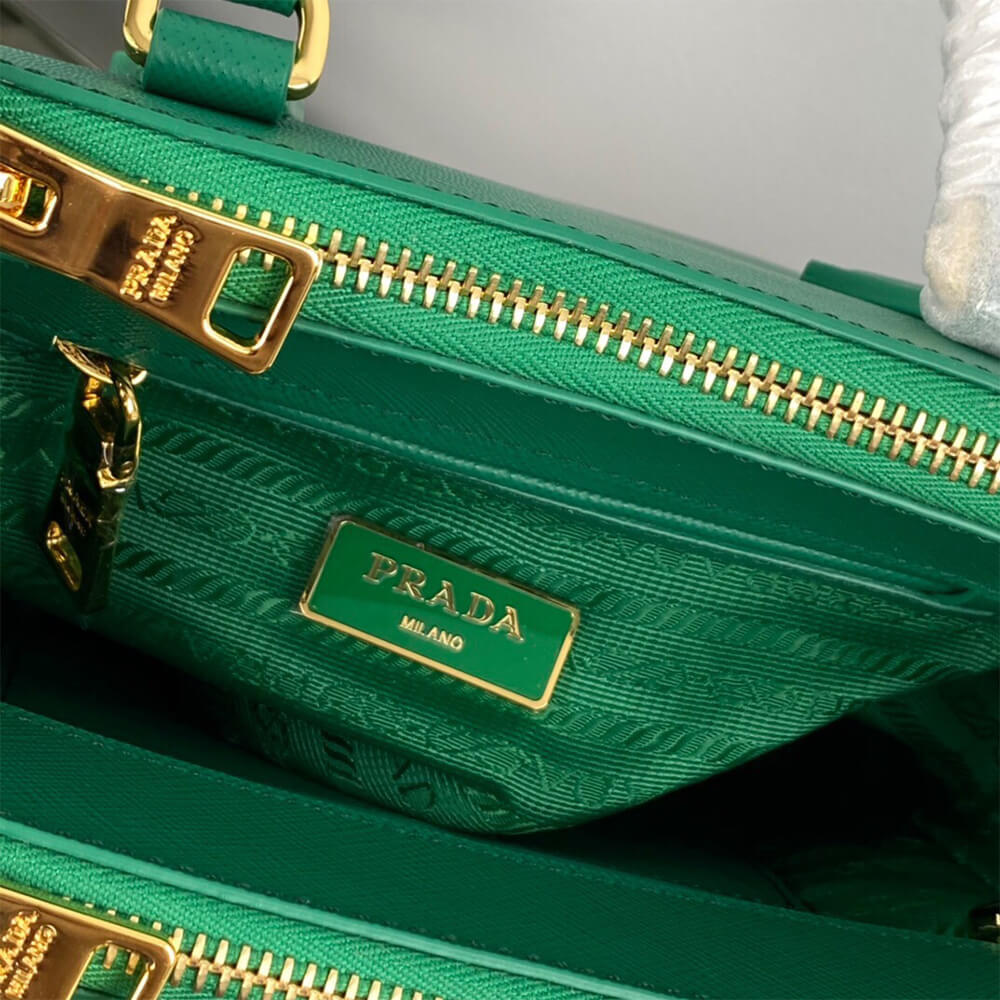 Pra*a galleria saffiano leather mini-bag