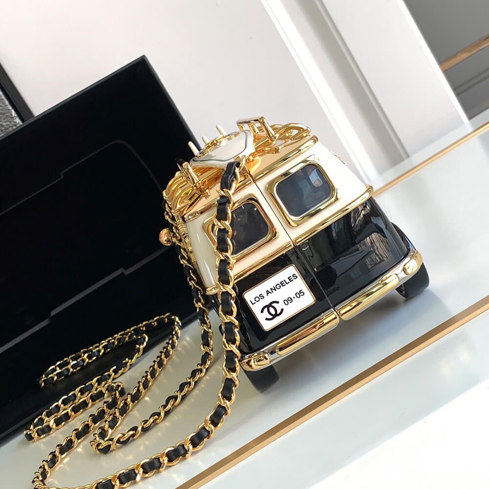 Ch*el mini van minaudiere(low stock)