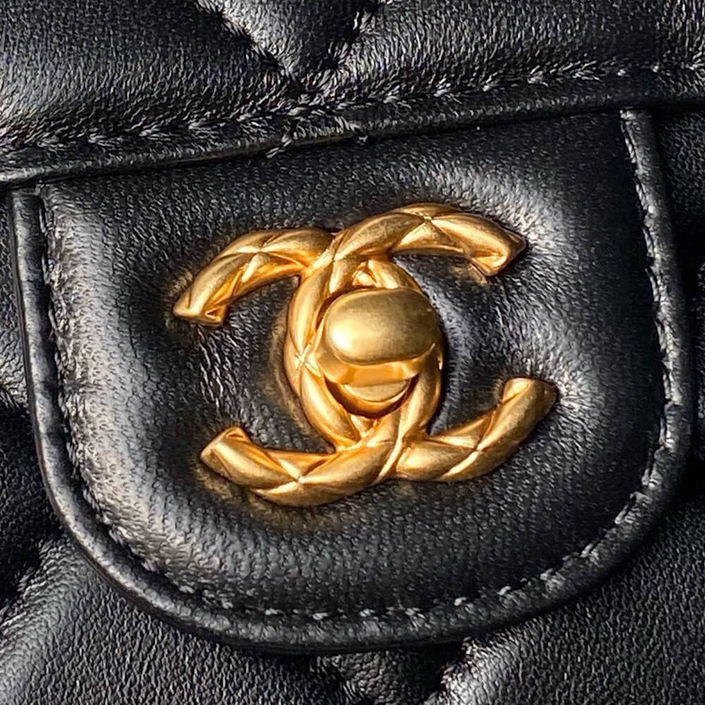 Small FLAP BAG WITH TOP HANDLE